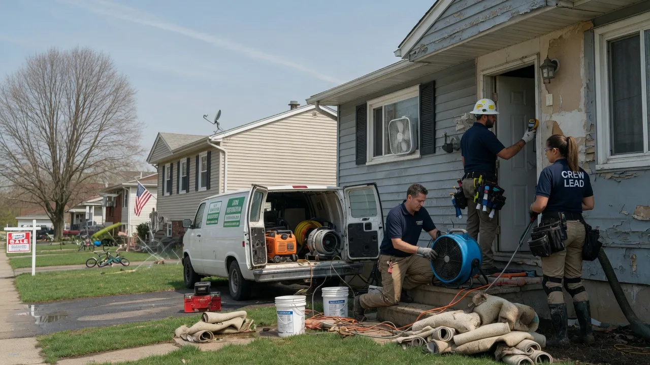 Flood Cleanup in Mount Vernon, IA near me