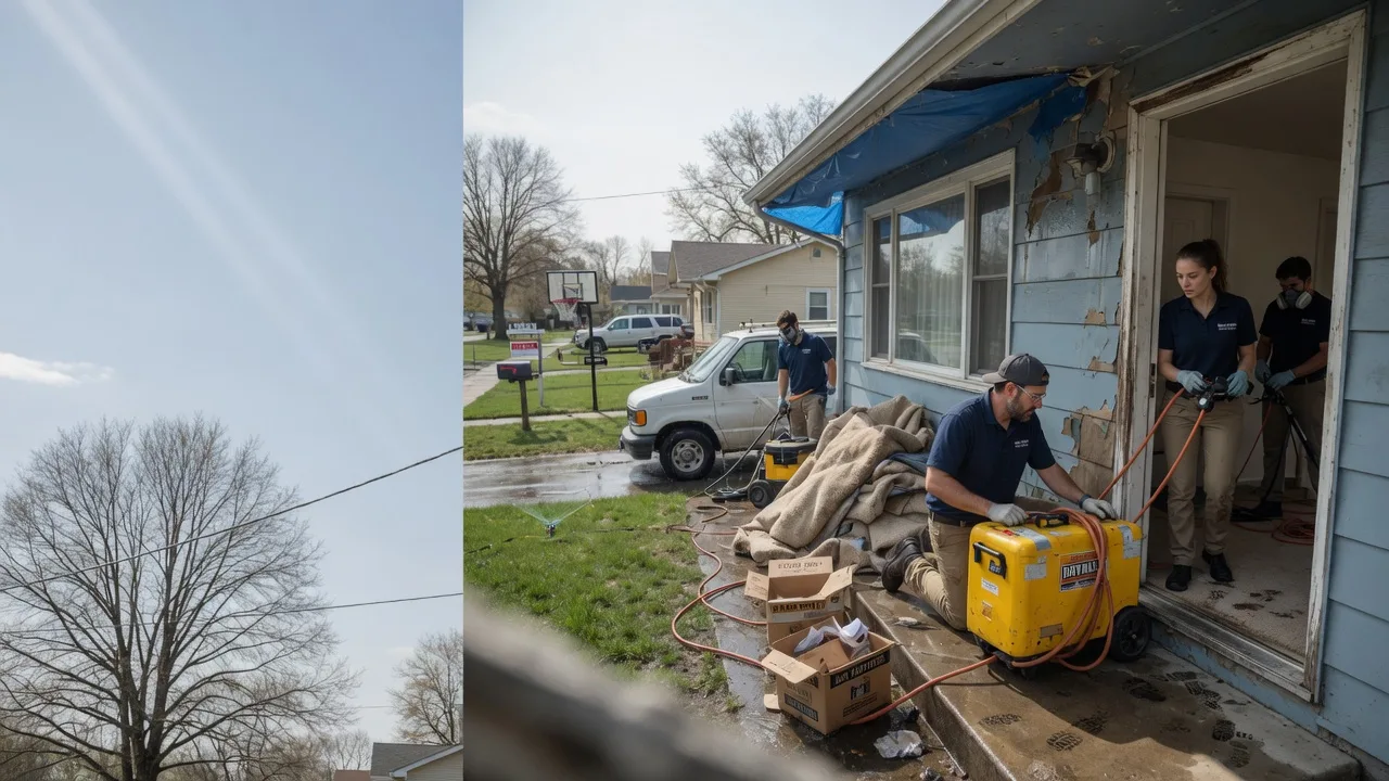 Basement Flood Cleanup in Mount Vernon, IA near me